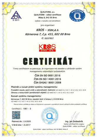 Souhrnný certifikát